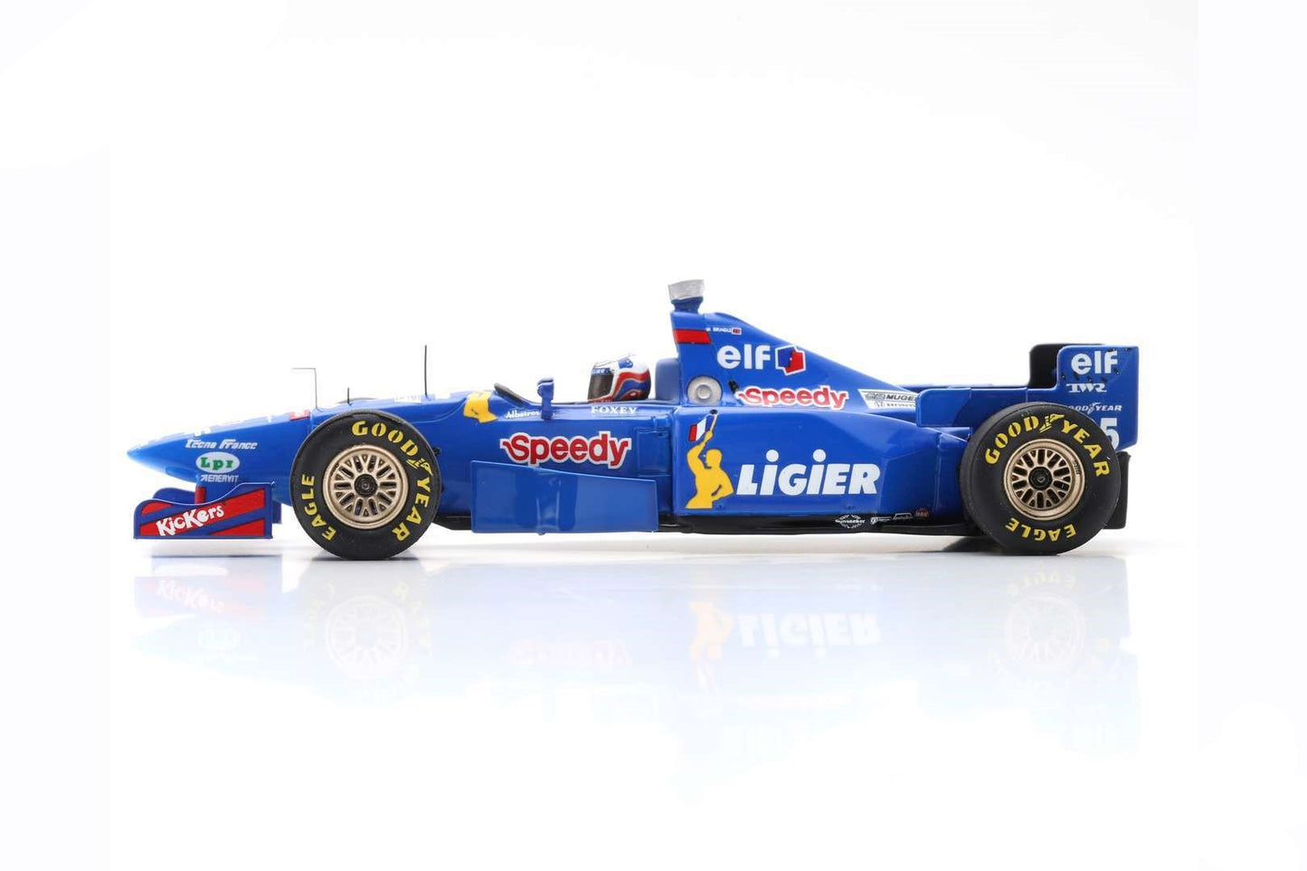 S7411 SPARK 1:43 Ligier JS41 #25 French GP 1995 M.Brundle model cars