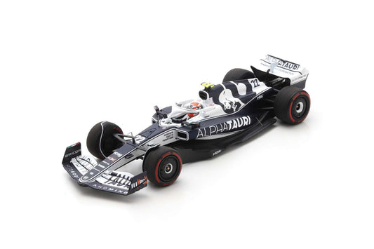 S8527 SPARK 1:43 AlphaTauri AT03 #22 Scuderia 8th Bahrain GP 2022 Hiroki Kakuda