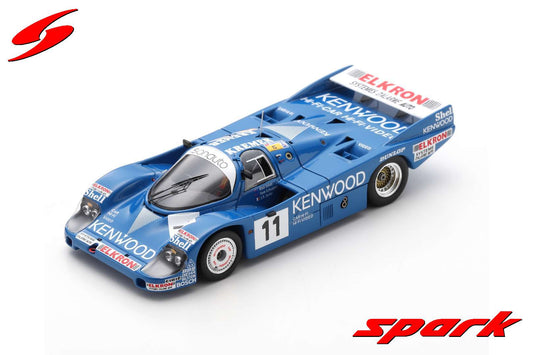 S9858 SPARK 1:43 Porsche 956 #11 6th 24h Le Mans 1984