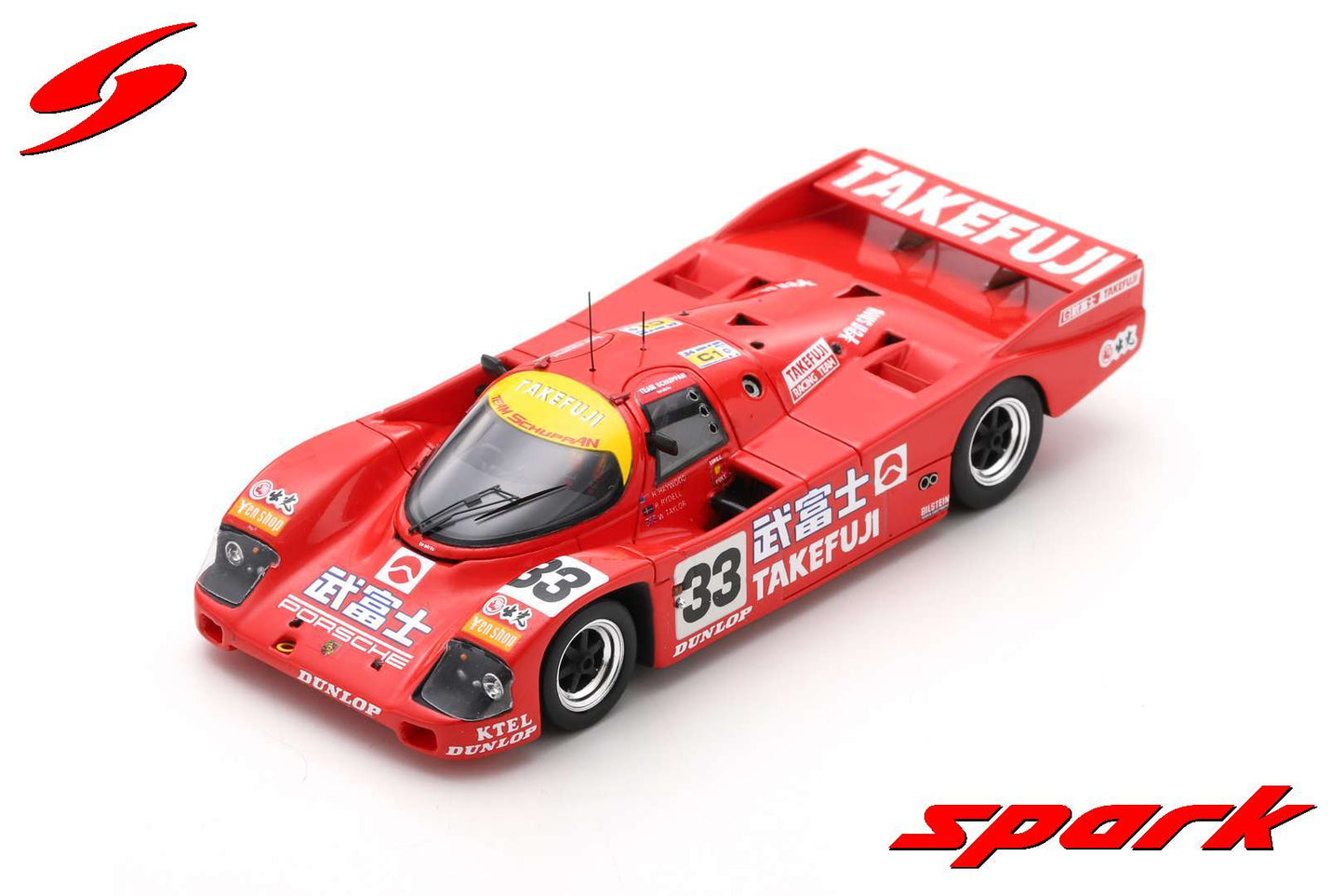 S9880 SPARK 1:43 Porsche 962 C #33 24h LM 1990 H.Haywood W.Taylor R.Rydell