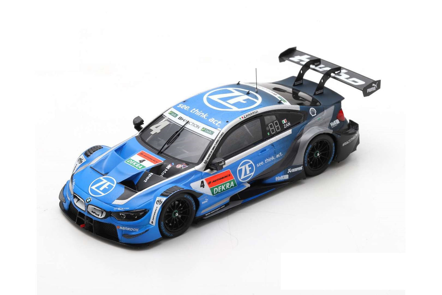 SG644 SPARK 1:43 BMW ZF M4 DTM #4 RBM Super GT x DTM DreamRace Fuji 2019 Alessandro Zanardi