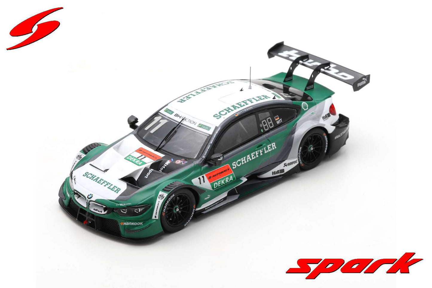 SG645 SPARK 1:43 BMW Schaeffler M4 DTM #11 RMG Super GT x DTM DreamRace Fuji 2019 Marco Wittmann