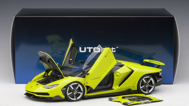 79118 AUTOart 1:18 Lamborghini Centenario Roadster Light Green model car