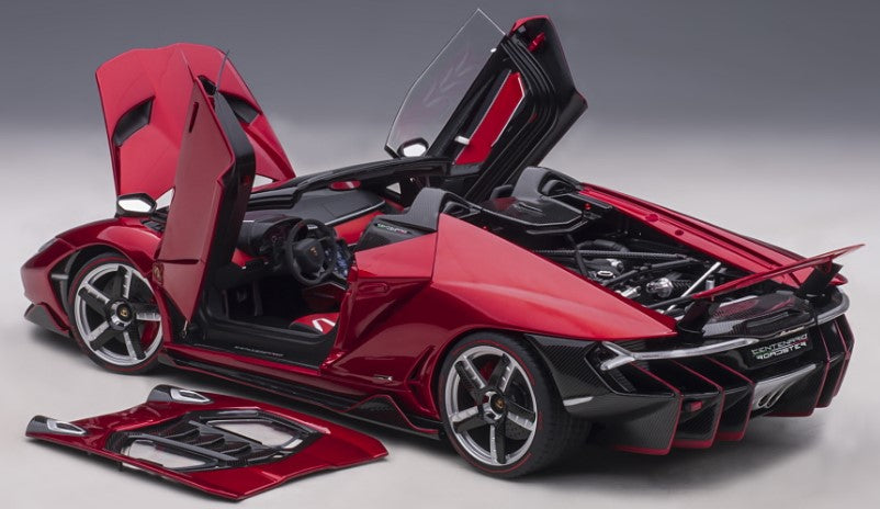 79207 AUTOart 1:18 Lamborghini Centenario Roadster Metallic Red