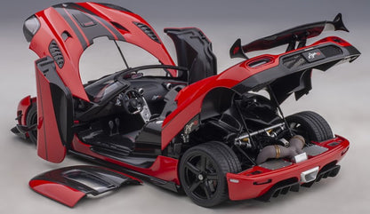 79022 AUTOart 1:18 Koenigsegg Agera RS Red/Carbon Black model car