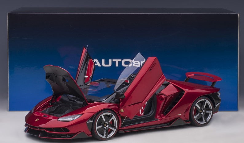 79207 AUTOart 1:18 Lamborghini Centenario Roadster Metallic Red