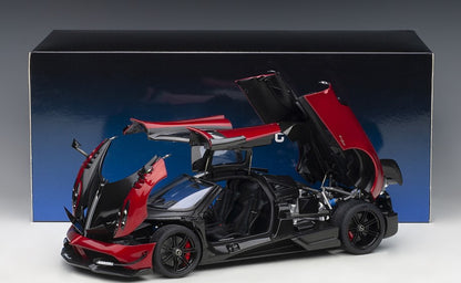 78276 AUTOart 1:18 Pagani Huayra BC Metallic Red/Black Carbon model car