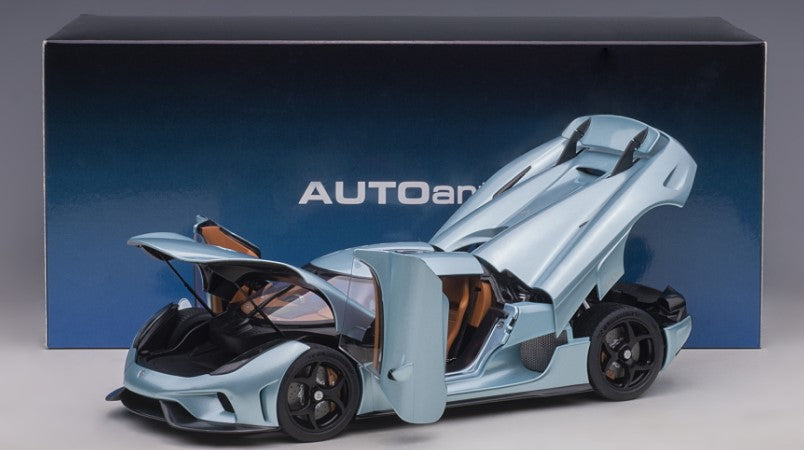 79028 AUTOart 1:18 Koenigsegg Regera Metallic Light Blue model car