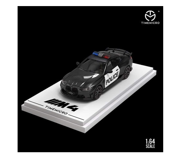 TM Time Micro 1:64 BMW M4 Police Story Police