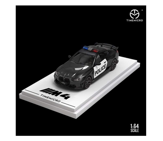 TM Time Micro 1:64 BMW M4 Police Story Police