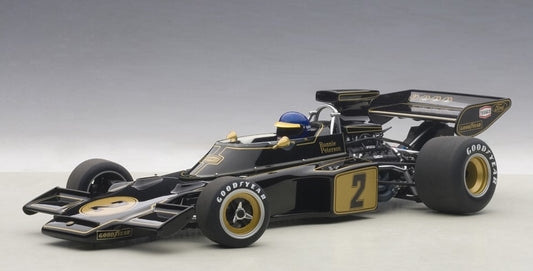 87330 AUTOart 1:18 Lotus 72E 1973 #2 Ronnie Peterson with Driver Figure