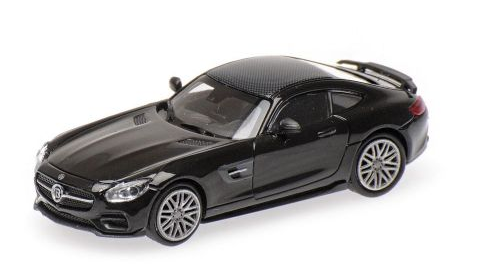 870037320 MINICHAMPS 1:87 Brabus 600 AUF BASIS Brabus Benz AMG GT S 2015 Black