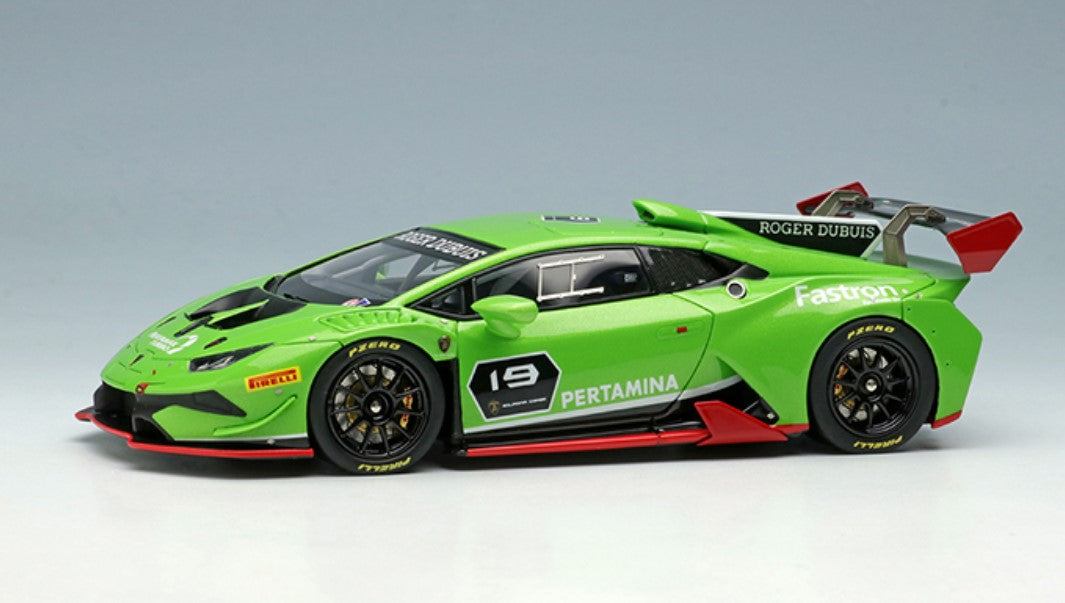 EM404B MakeUp EIDOLON 1:43 Lamborghini Huracan SuperTrofeo Evo 2018 Green