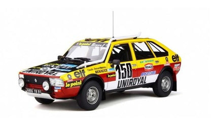 OTM821 OttO mobile 1:18 Renault 20 Turbo 4x4 Paris Dakar 1982 Blue/Yellow/Red