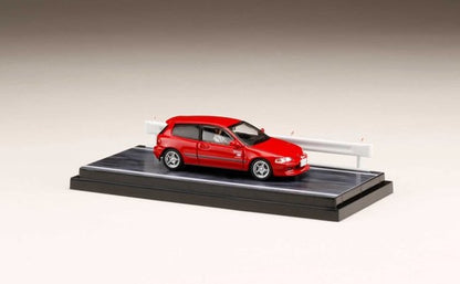 HJ641017HR Hobby JAPAN 1:64 Honda Civic EG6 Myogi Night Kids Shingo Shoji Initial D Diorama set