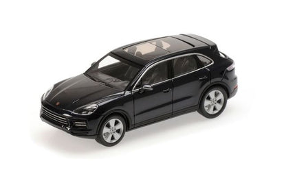 410066300 MINICHAMPS 1:43 Porsche Cayenne 2017 Blue Metallic model cars