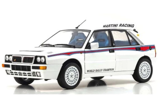 KS08344E KYOSHO 1:18 Lancia Delta HF Integrale "Integrale 6" White