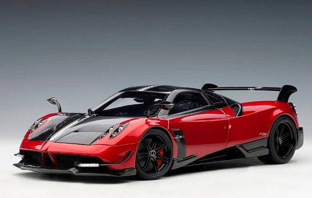 78276 AUTOart 1:18 Pagani Huayra BC Metallic Red/Black Carbon model car