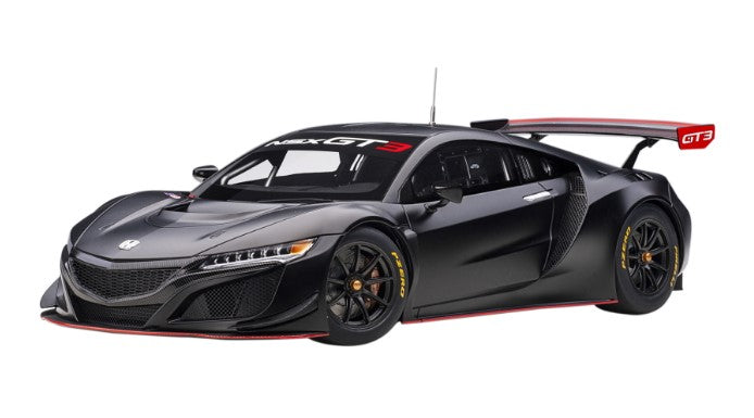 81899 AUTOart 1:18 Honda NSX GT3 2018 Matte Black model car