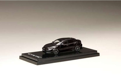 HJ642018ABK Hobby JAPAN 1:64 Honda Civic Hathback (FK7) 2020 Crystal Black Pearl