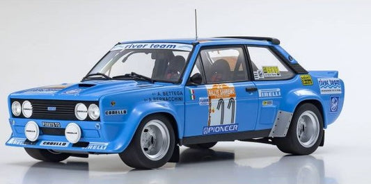 KS08376C KYOSHO 1:18 Fiat 131 ABARTH Rally 1980 Sanremo #11 model cars