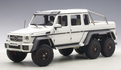 76303 AUTOart 1:18 Mercedes-Benz G63 AMG 6x6 Matte White