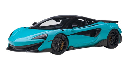 76083 AUTOart 1:18 McLaren 600LT Light Blue Pearl / Carbon Roof