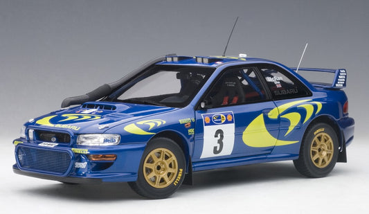 89792 AUTOart 1:18 Subaru Impreza WRC 1997 #3 Colin McRae/ Nicky Grist Safari Rally Winner