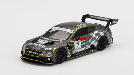 MGT00284-R TSM MINI-GT 1:64 Bentley Continental GT3 M-Sport Intercontinental GT Challenge Kyalami 9h 2020 #7 RHD