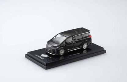 HJ642012BBK Hobby JAPAN 1:64 Toyota Alphard Hybrid (H30W) Custom Version Black