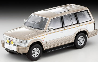 LV-N189c TOMYTEC Tomica Limited Vintage Neo Mitsubishi Pajero Super Exceed Beige/White 314783