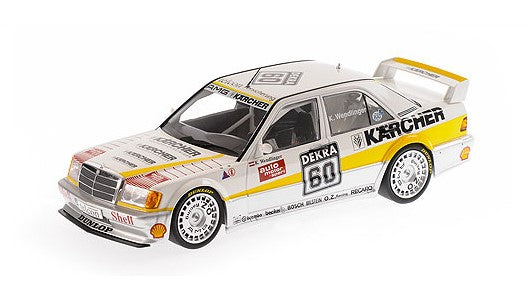 155903660 MINICHAMPS 1:18 Mercedes Benz 190E 2.5-16 EVO1 AMG-MERCEDES KARL WENDLINGER # 60 DTM