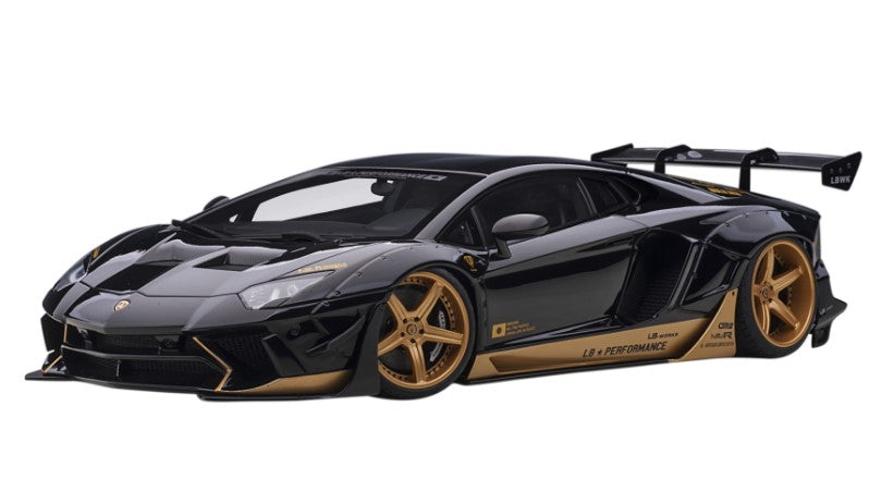 79184 AUTOart 1:18 Lamborghini Liberty Walk LB-WORKS Aventador Black/Gold