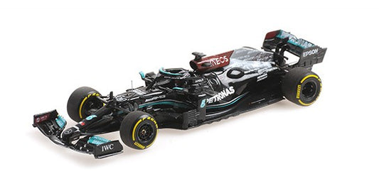 410210144 MINICHAMPS 1:43 Mercedes AMG Petronas Formula one Team W12E Performance L.Hamilton Bahrain GP 2021