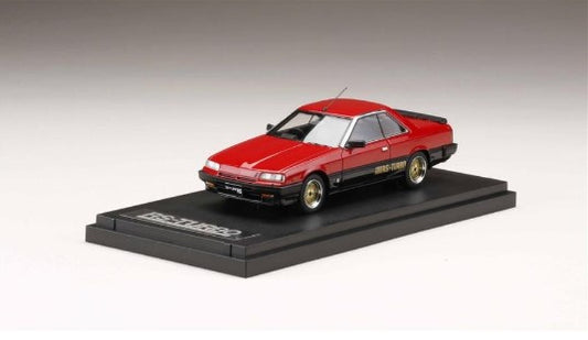 PM43118CRK MARK43 1:43 Nissan Skyline 2000 RS-X TURBO C KDR30 Custom version Red/Black Two Tone