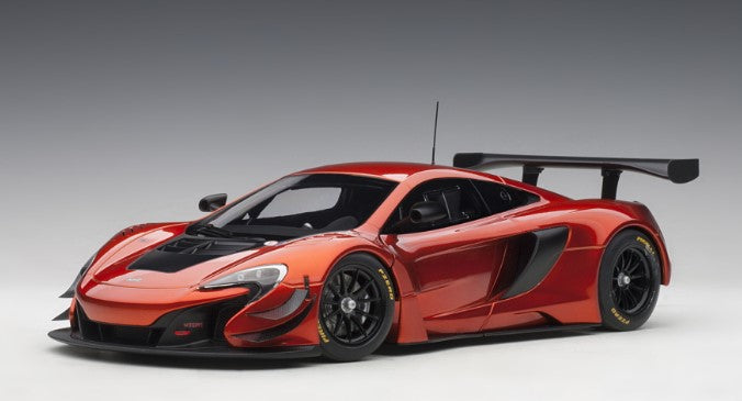 81642 AUTOart 1:18 McLaren 650S GT3 Metallic Orange model car