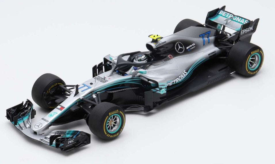 18S344 SPARK 1:18 Mercedes AMG Petronas Motorsport #77 China GP 100 GP 2018 V.Bottas