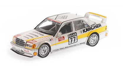 155903677 MINICHAMPS 1:18 Mercedes Benz 190E 2.5-16 EVO1 Team AMG Mercedes #77 DTM 1990 model car