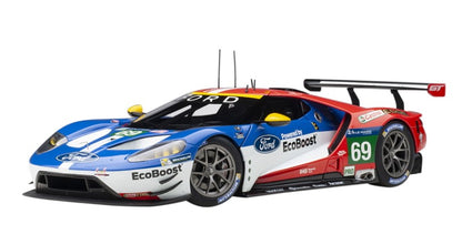 81612 AUTOart 1:18 Ford GT 2016 #69 Le Mans 24H LMGTE Pro Class model cars