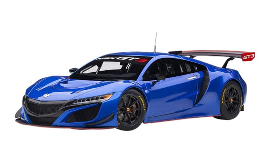 81896 AUTOart 1:18 Honda NSX GT3 2018 Hyper Blue model car