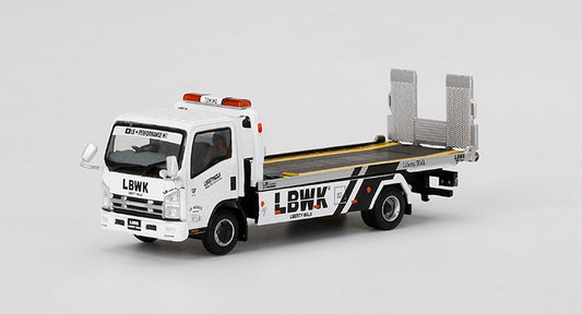 MGT00356-R TSM MINI-GT 1:64 Isuzu N-Series ELF Loader LBWK White RHD