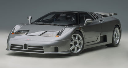 70916 AUTOart 1:18 Bugatti EB110 SS Silver Metallic model car