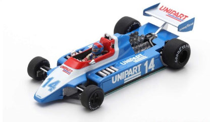 S5306 SPARK 1:43 Ensign N180 #14 German GP 1980 Jan Lammers model cars