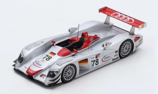 43SE00 SPARK 1:43 Audi R8 #78 Winner 12h Sebring 2000