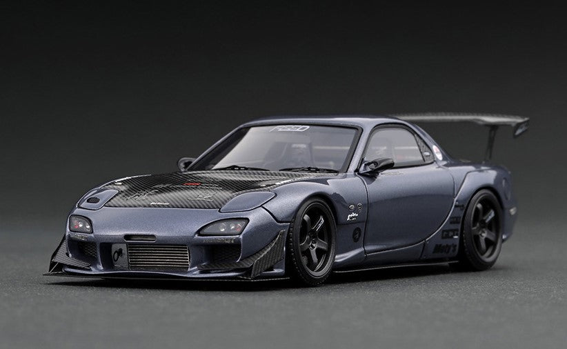 IG2182 ignition model 1:43  FEED RX-7 (FD3S) Maou Gun Metallic