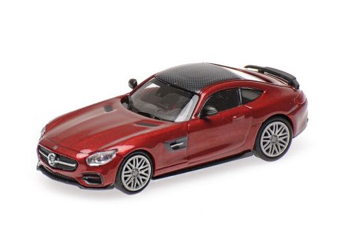 870037321 MINICHAMPS 1:87 Brabus 600 AUF BASIS Brabus Benz AMG GT S 2015 Red