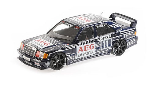 155893611 MINICHAMPS 1:18 Mercedes Benz 190E 2.5-16 EVO 1 SNOBECK DANYSNOBECK #11 DTM '89