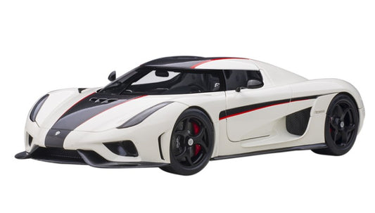 79027 AUTOart 1:18 Koenigsegg Regera White / Carbon Black / Red model car