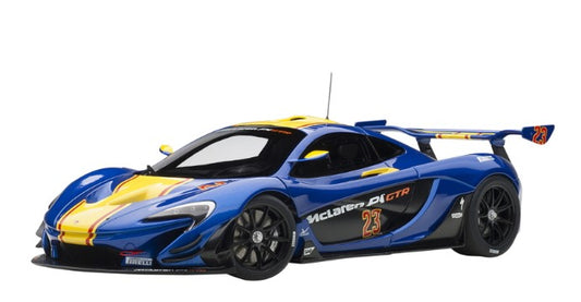 81542 AUTOart 1:18 McLaren P1 GTR Blue/Yellow