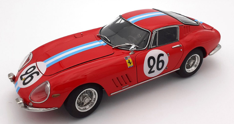 M-199 CMC 1:18 Ferrari 275 GTB C Chassis 9015 1966 #26 Le Mans on NART Livery